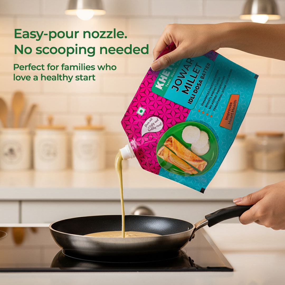 Khetika Jowar Idli Dosa Batter