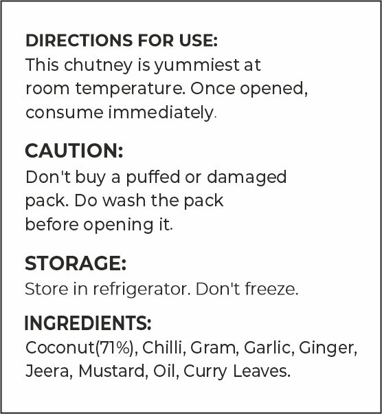 Khetika Coconut Chutney