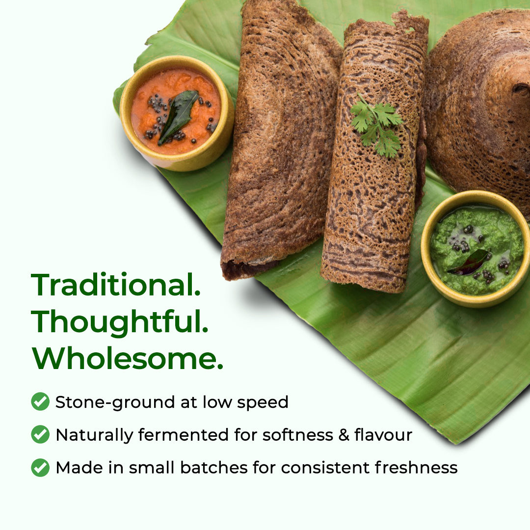 Khetika Ragi Idli Dosa Batter