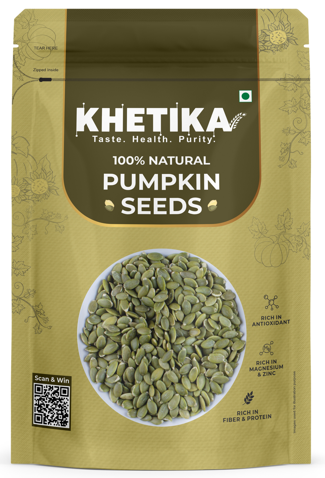 Khetika Premium Pumpkin Seeds