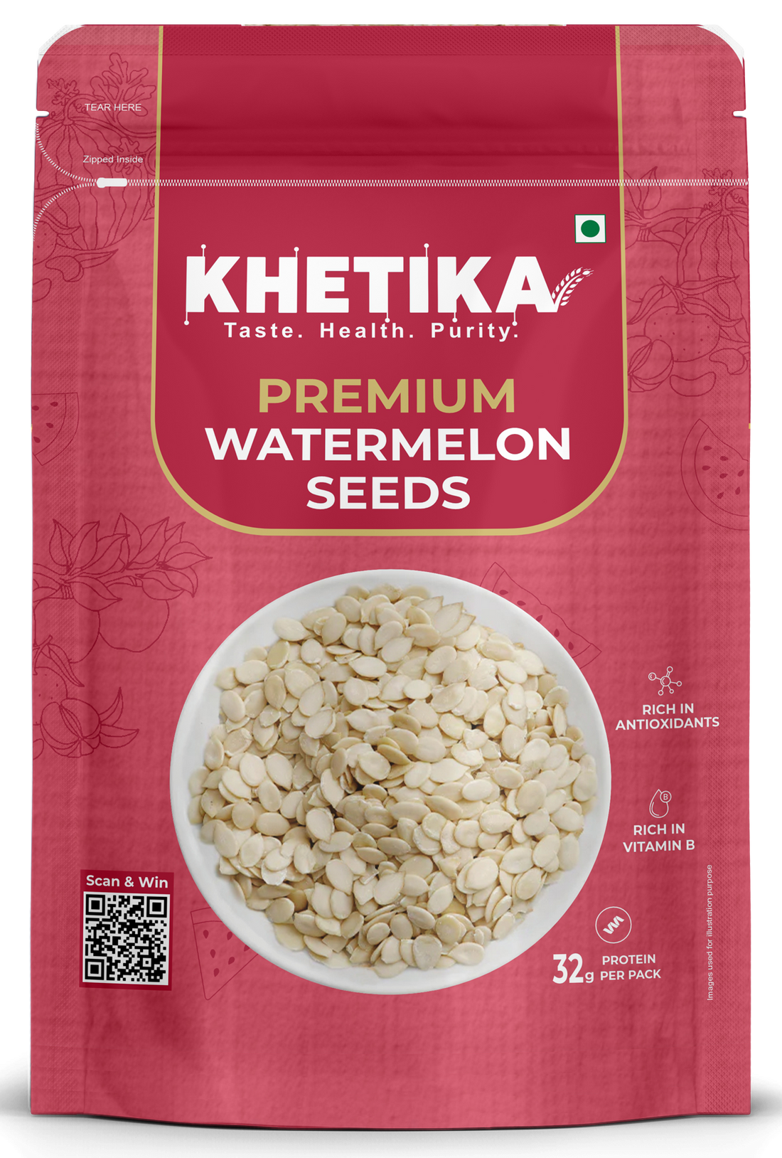 Khetika Premium Watermelon Seeds