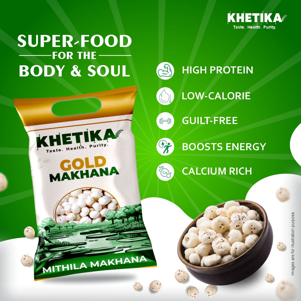 Khetika Naturale Gold Makhana