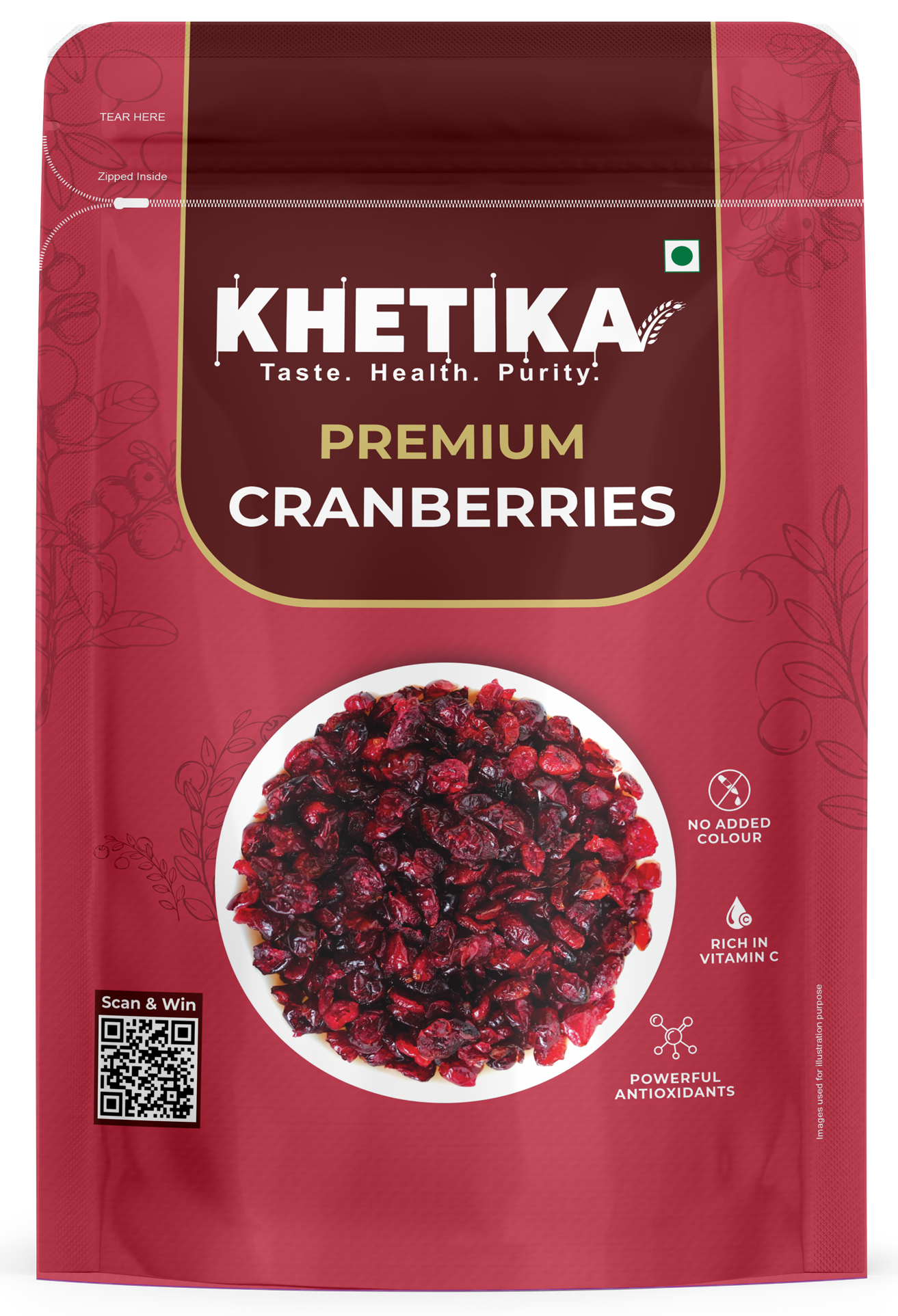 Khetika Premium Cranberry