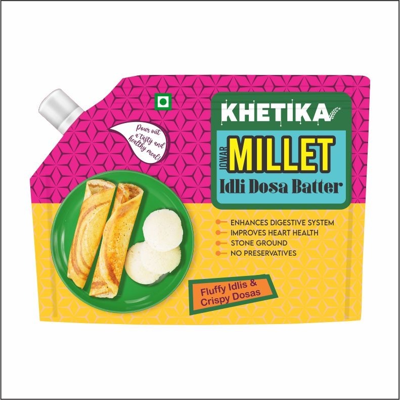 Khetika Jowar Idli Dosa Batter