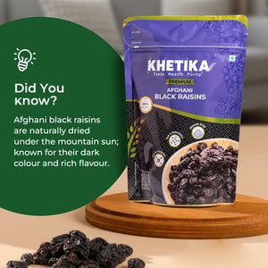 Khetika Premium Afghani Black Raisin