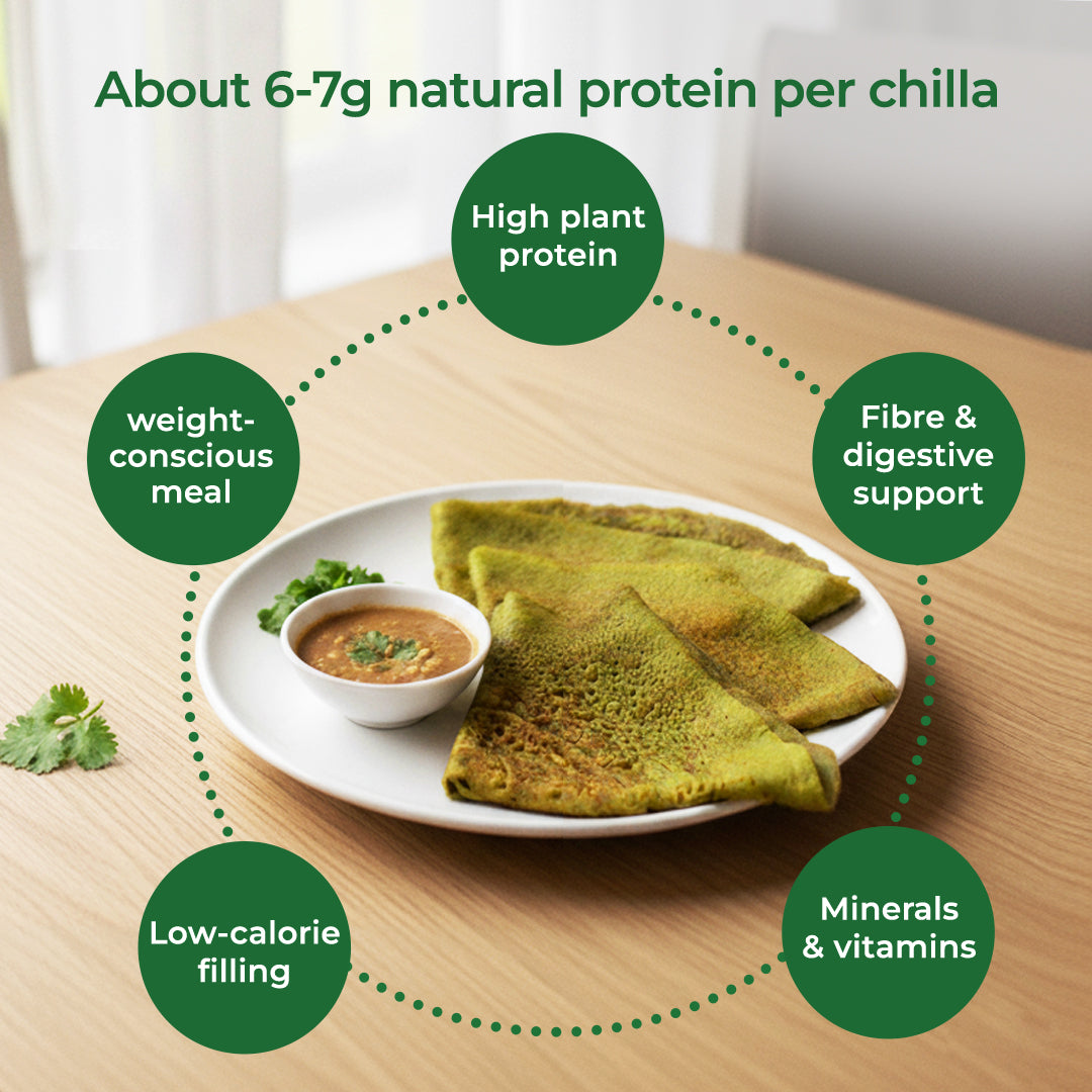 Khetika Sprouted Moong Chilla Batter
