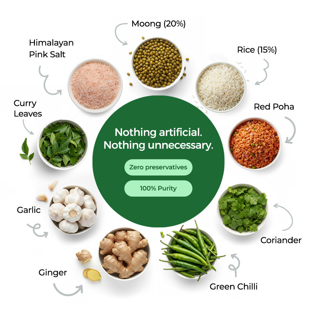 Khetika Sprouted Moong Chilla Batter