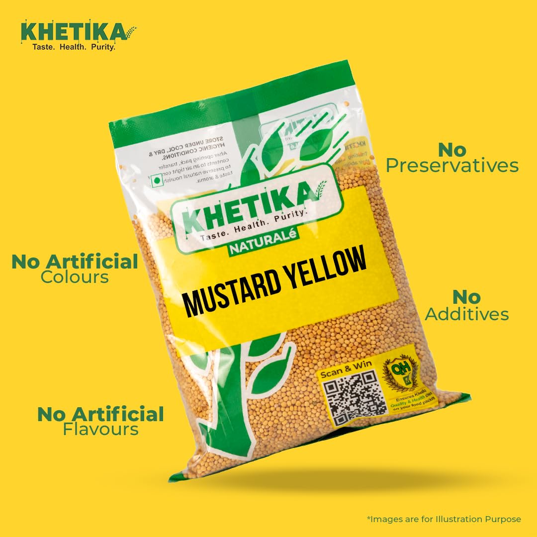 Khetika Naturale Yellow Mustard