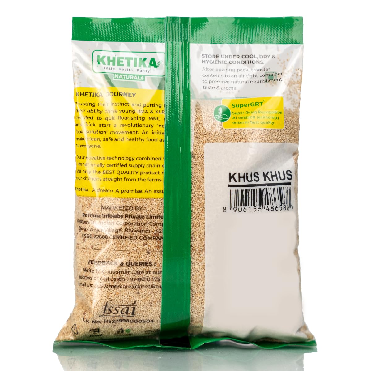 Khetika Naturale Khas Khas