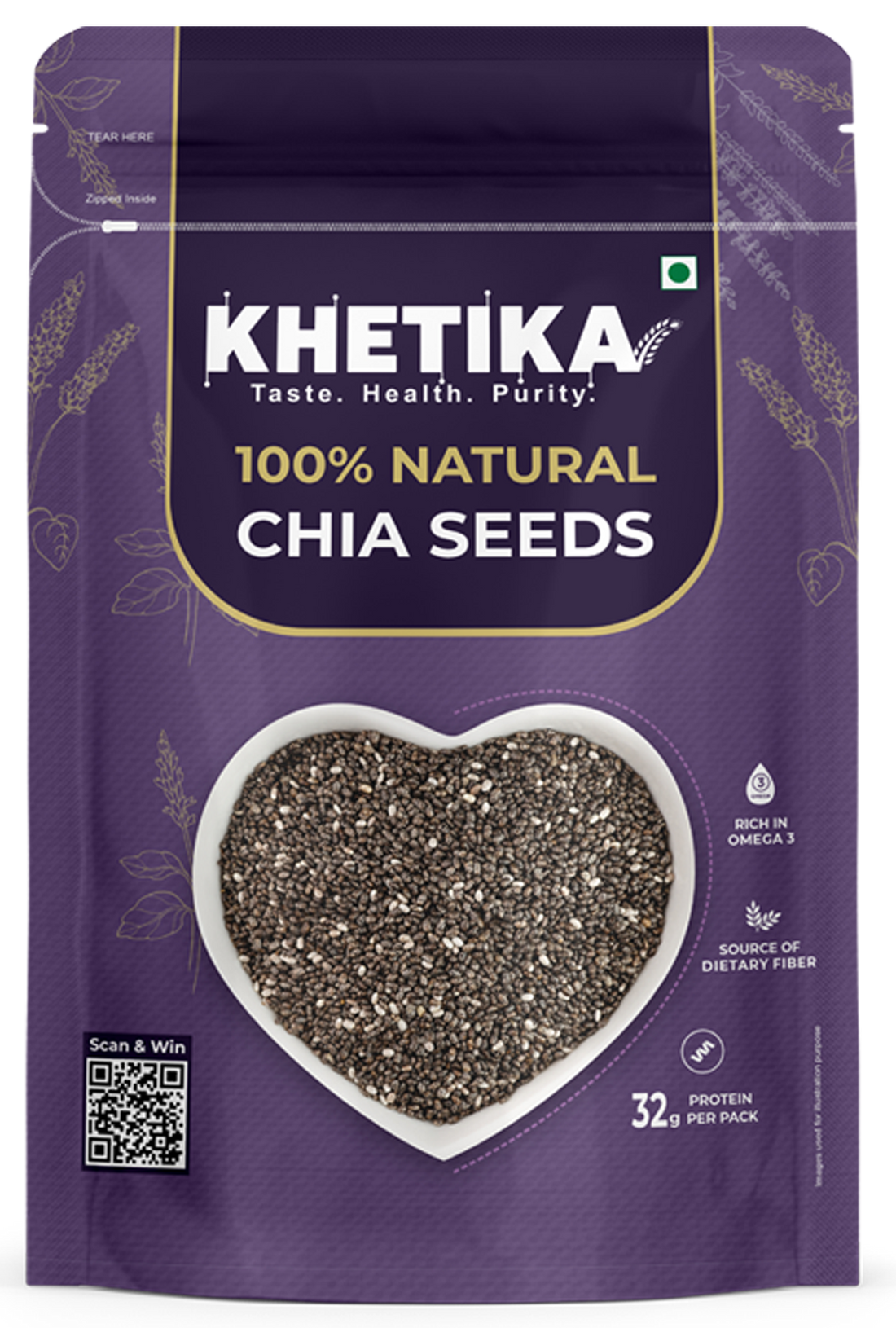 Khetika Premium Chia Seeds
