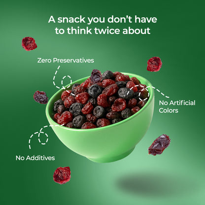 Khetika Premium Cranberry and Blueberry Mix