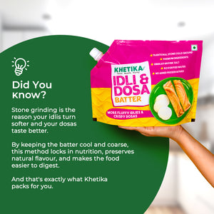 Khetika Fresh Idli Dosa Batter