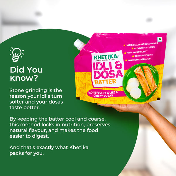 Khetika Fresh Idli Dosa Batter