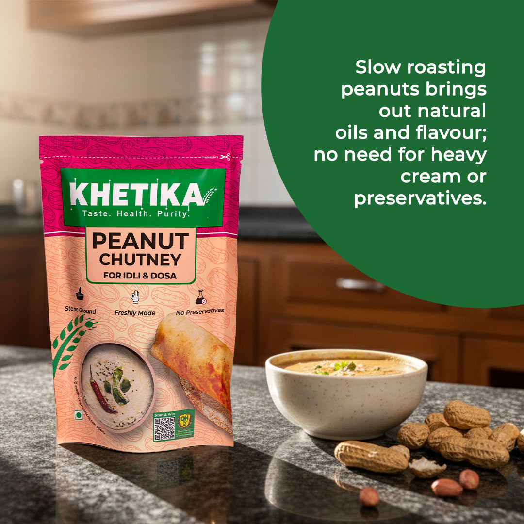 Khetika Peanut Chutney
