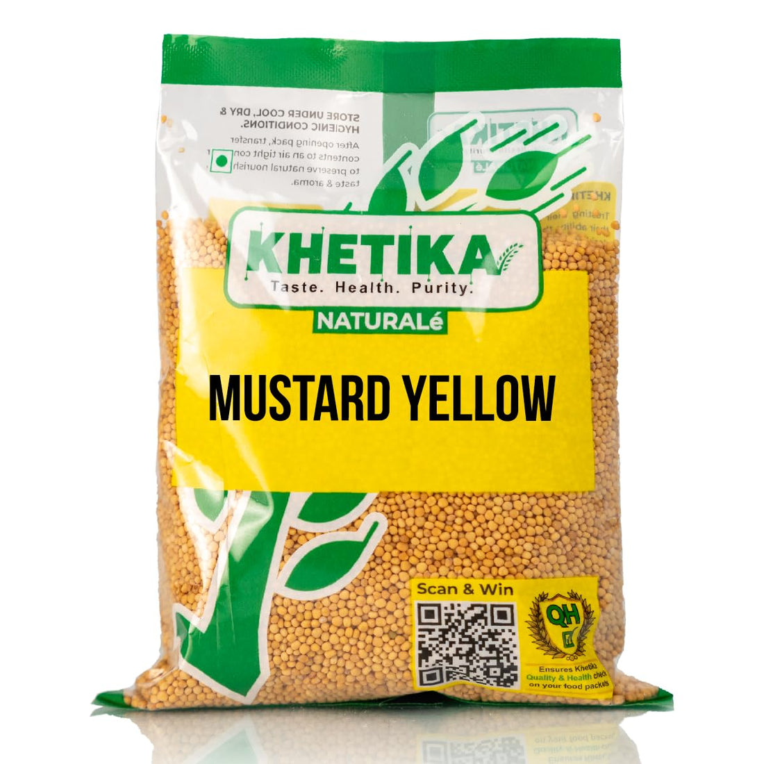 Khetika Naturale Yellow Mustard