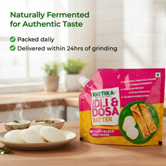 Khetika Fresh Idli Dosa Batter