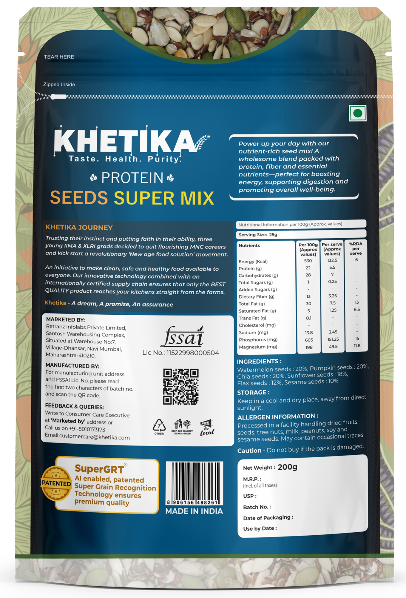 Khetika Seeds Super Mix