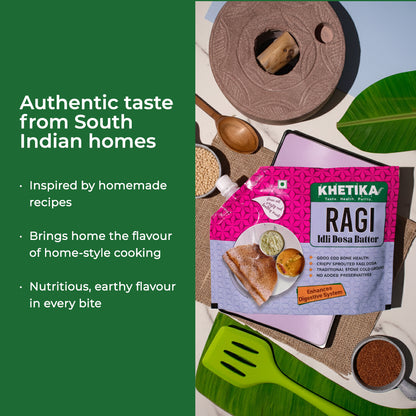 Khetika Ragi Idli Dosa Batter