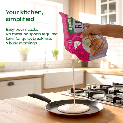 Khetika Ragi Idli Dosa Batter