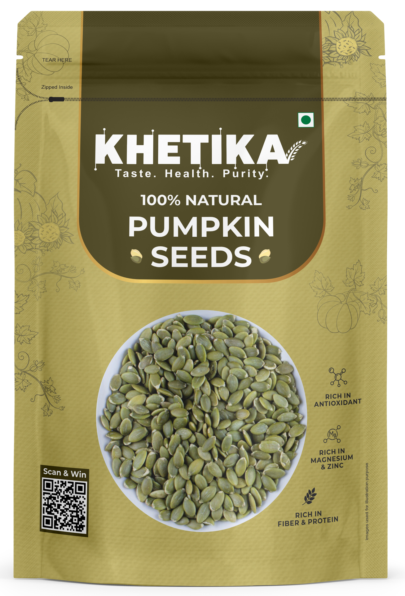 Khetika Premium Pumpkin Seeds