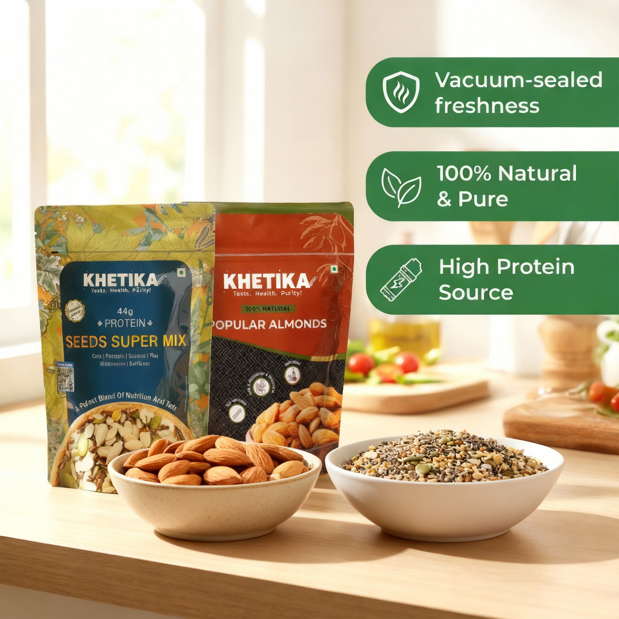 Khetika Nut &amp; Seed Power Duo