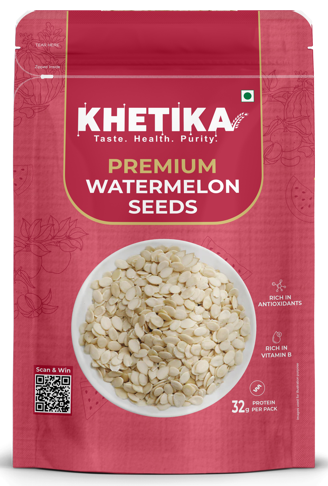 Khetika Premium Watermelon Seeds
